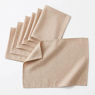 Individuales Lino Crudo SET 6 