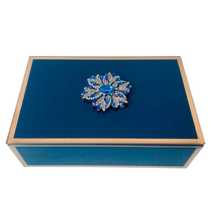 Joyero Blue Stone con Tapa