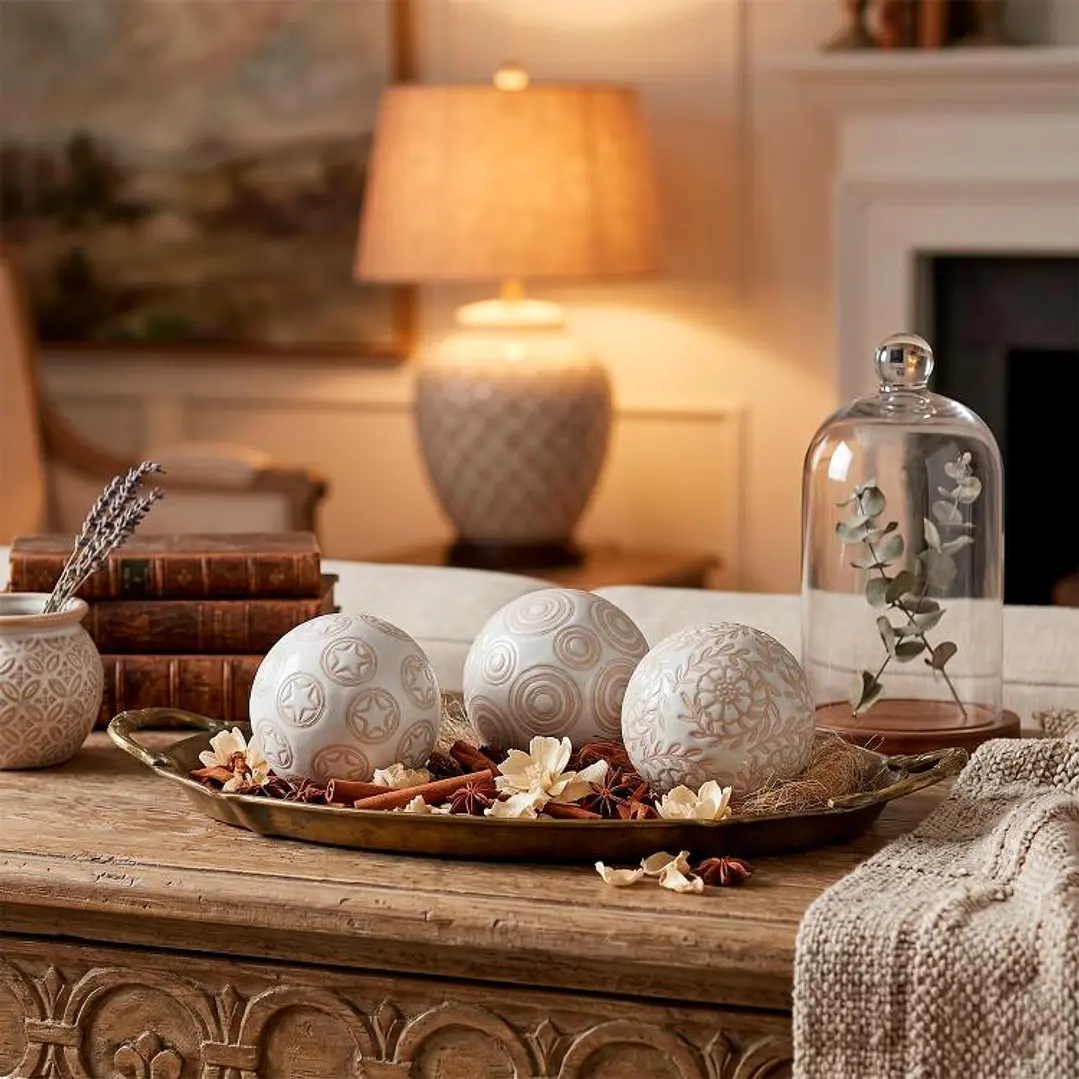 Set Bolas Decorativas California 3 Piezas 4