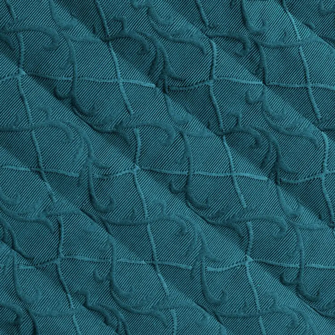 Piecera Con Funda Barroco Turquesa 3