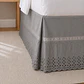 Faldón Broderie Amanda 1 Plaza Gris - Miniatura 4