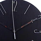 Reloj Brooklyn Negro - Miniatura 2