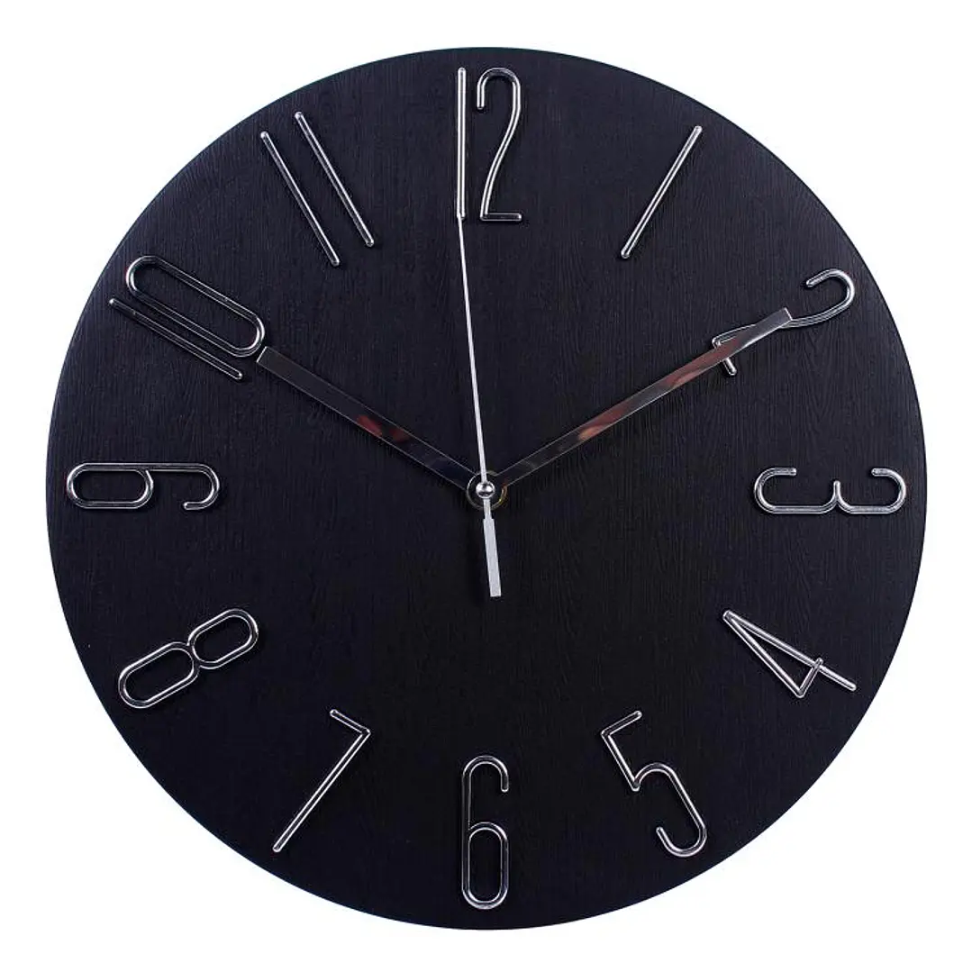 Reloj Brooklyn Negro 1