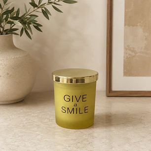 Vela con Aroma Smile