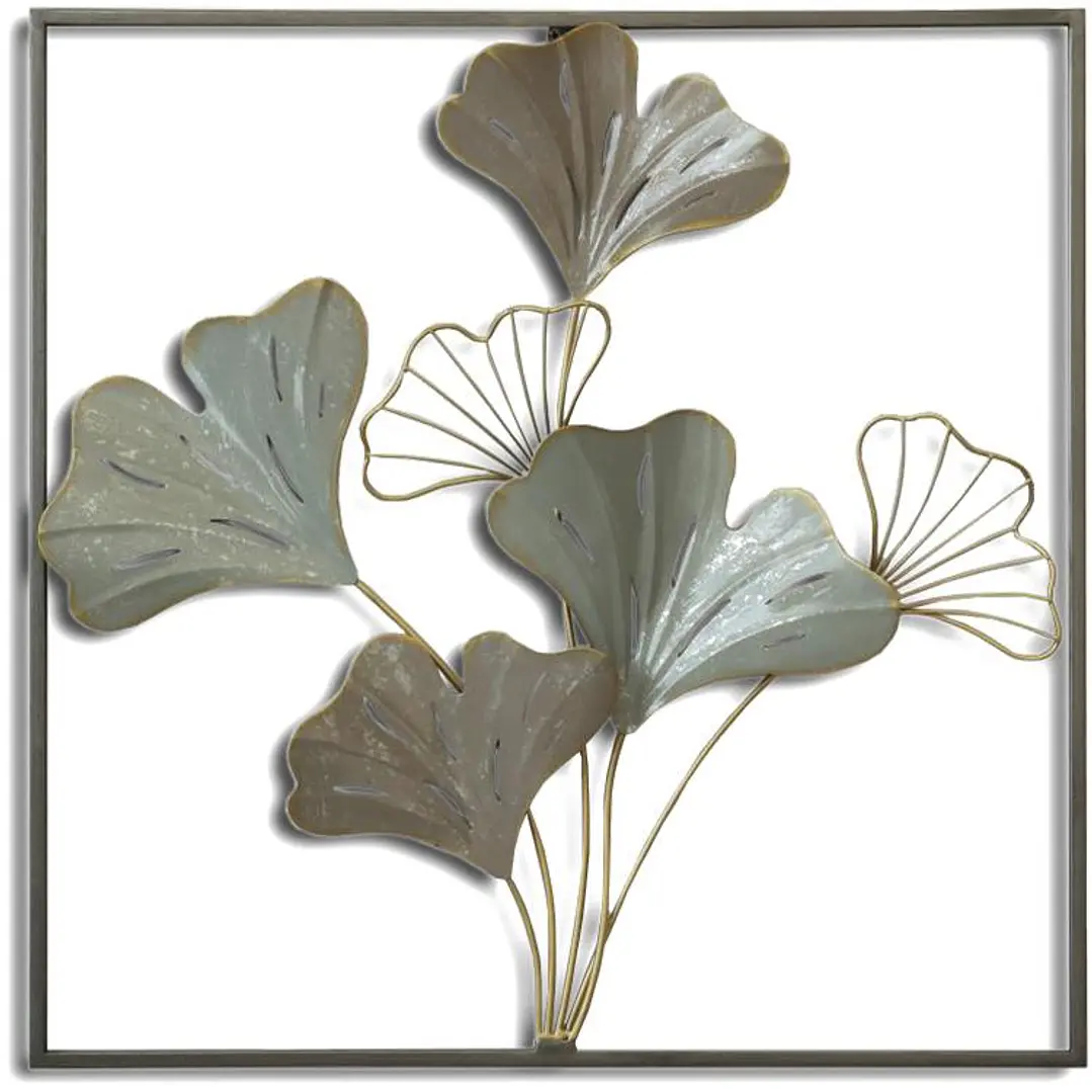 Placa Mural Marco Ginkgo Gold 5