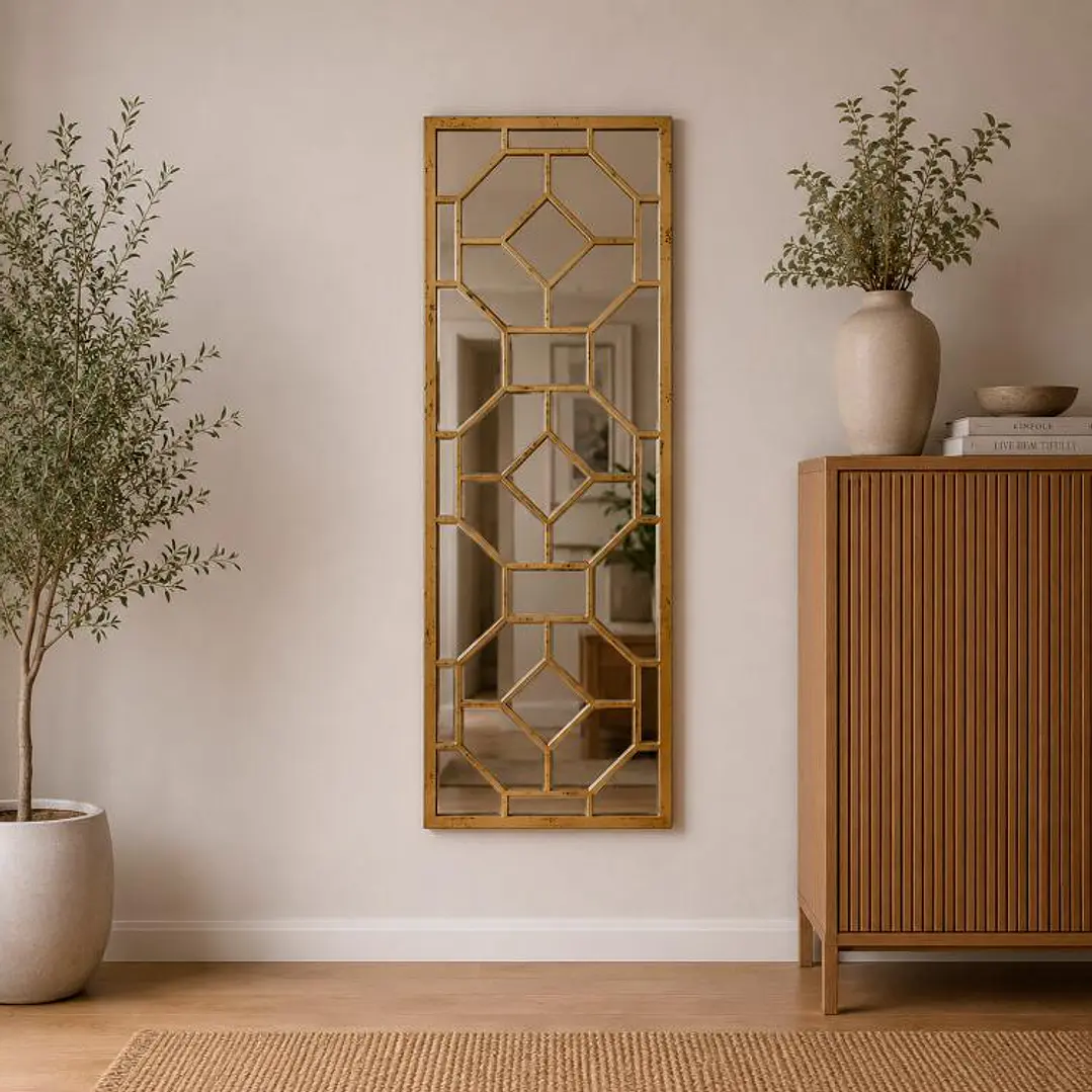 Espejo Decorativo Basilea Gold 1