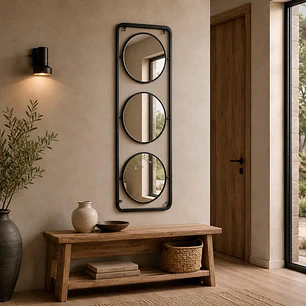 Espejo Decorativo Chicago Triple