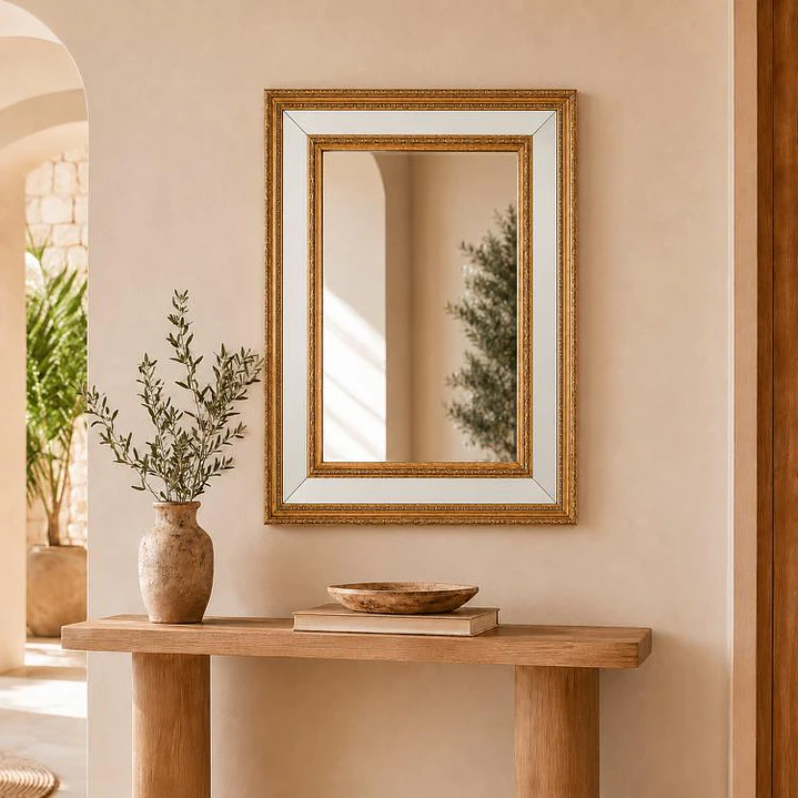 Espejo Decorativo Crotona Gold 1