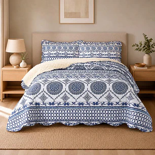 Quilt Sherpa Bombay Superking