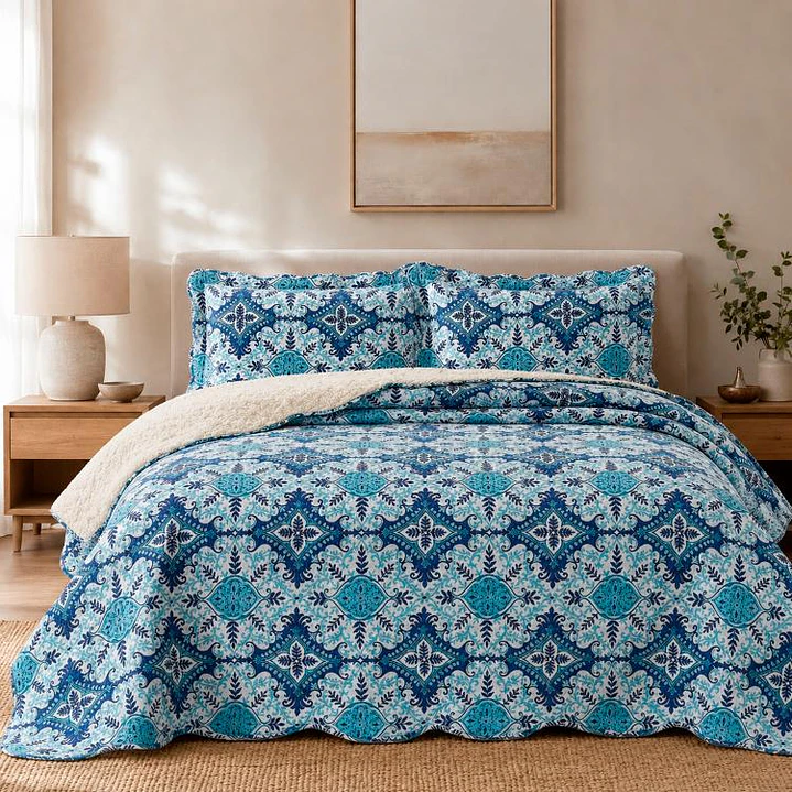 Quilt Sherpa Sofia King 1