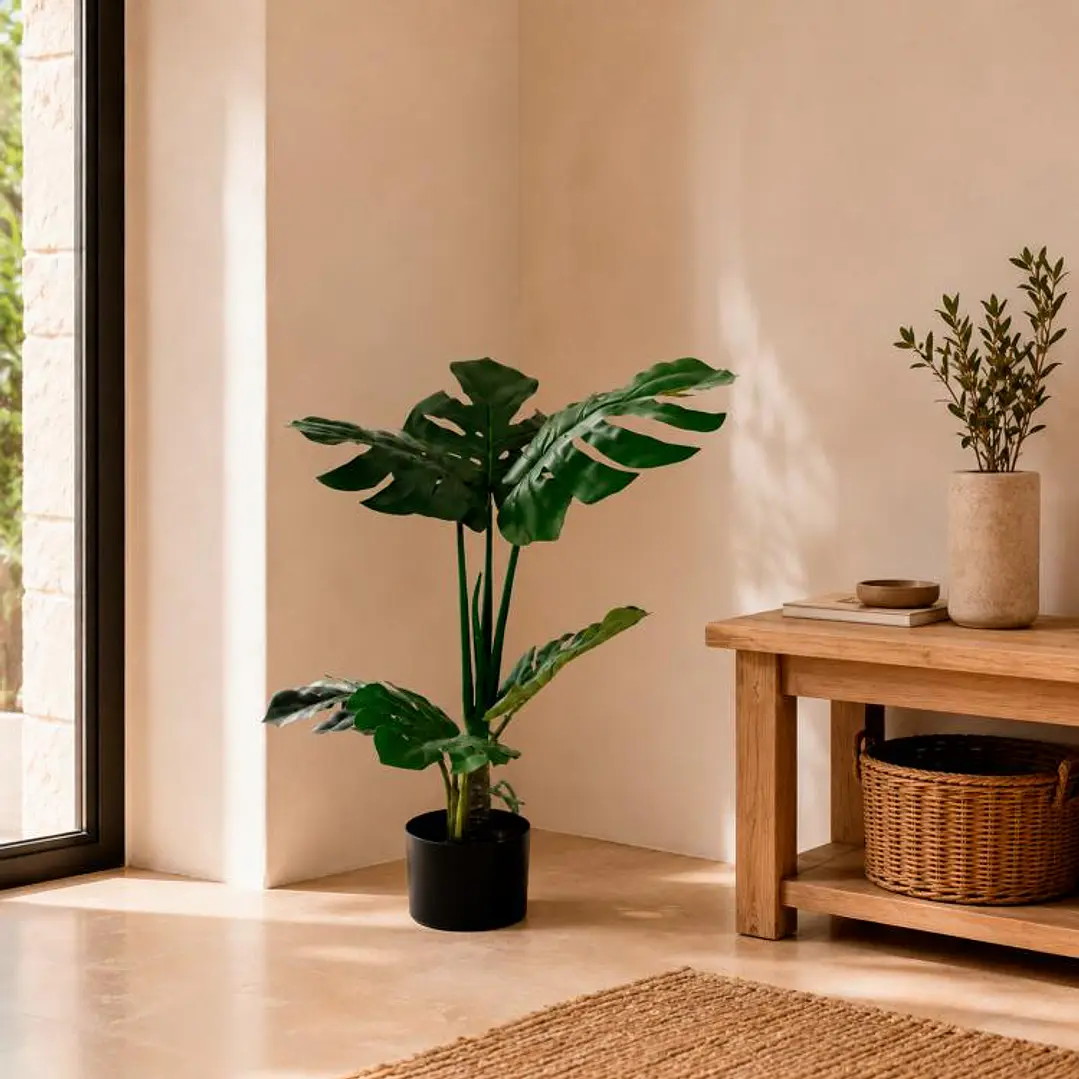Planta Decorativa Artificial Monstera 60 cm 1