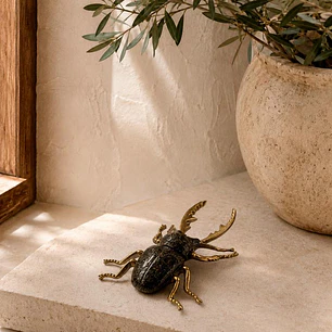 Figura Decorativa Escarabajo Morocco Grande