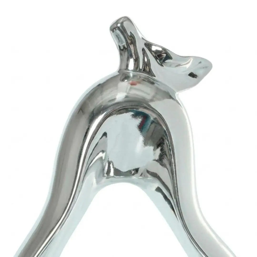 Figura Decorativa Pera Abstracta Silver 3