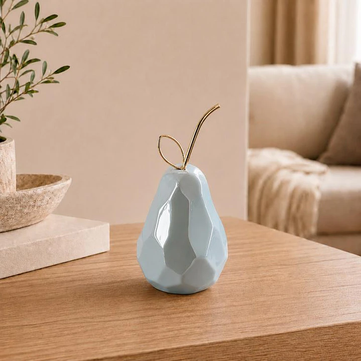 Figura Decorativa Pera Livorno Crema Mediana 1