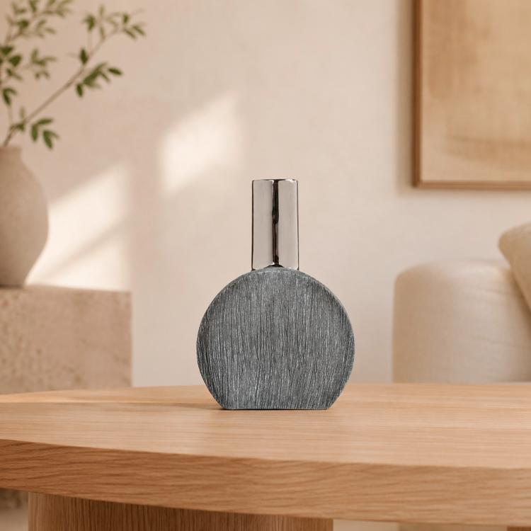 Jarrón Alhambra Circular Silver