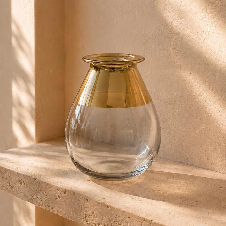 Jarrón Sicilia Gold 1