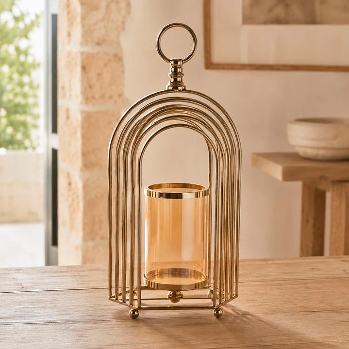 Centro de Mesa Decorativo Canterbury Gold 1