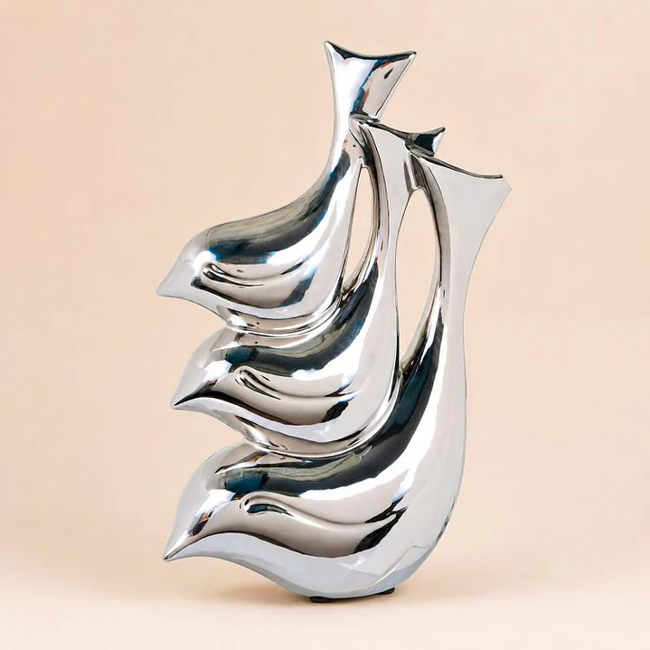 Figura Decorativa Dolphin Family 2