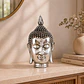 Figura Decorativa Buda Cabeza Jodhpur Silver - Miniatura 1