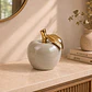 Figura Decorativa Manzana Clemont Ocre - Miniatura 1