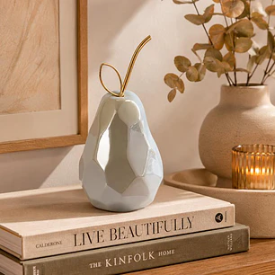 Figura Decorativa Pera Livorno Crema Grande