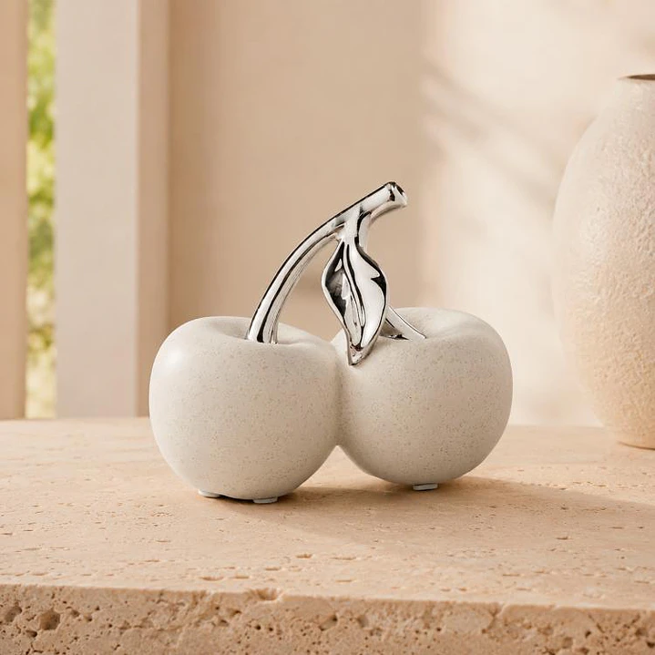 Figura Decorativa Manzana Doble 1