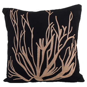 Cojín Coral Negro