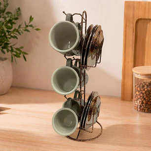 Juego de Tazas Copper 12 Piezas