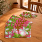 Set 4 Individuales + 4 Posavasos Floral - Miniatura 1