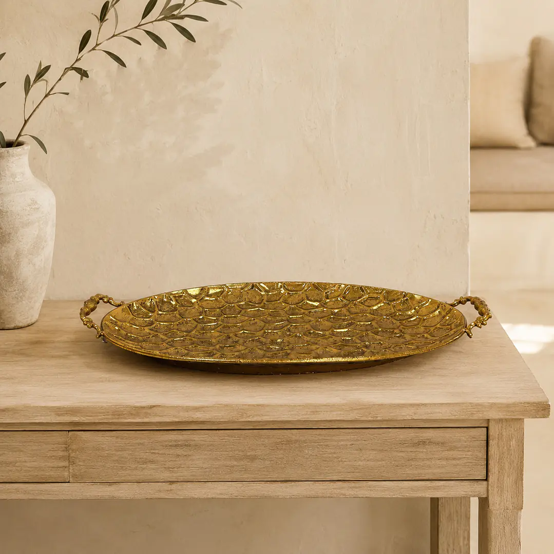 Centro de Mesa Decorativo Catiana Gold 1
