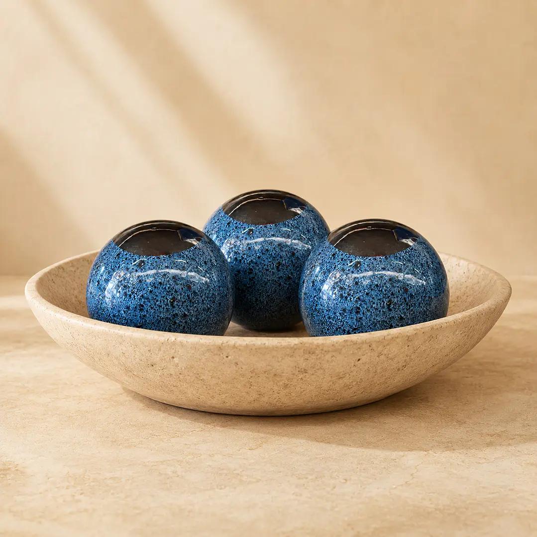 Figura Decorativa Esfera Verona Blue 2
