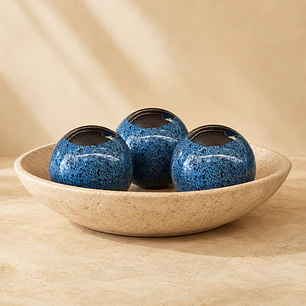 Figura Decorativa Esfera Verona Blue