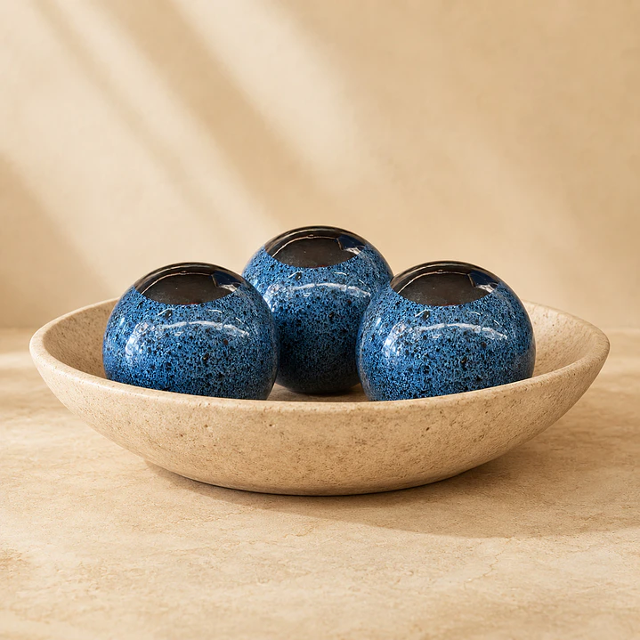 Figura Decorativa Esfera Verona Blue 2
