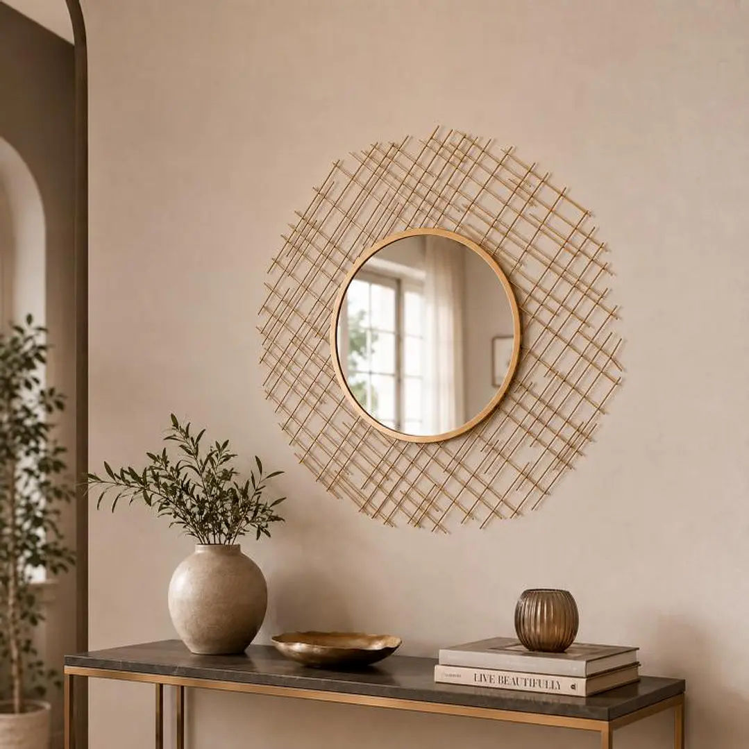 Espejo Decorativo Malta Gold 1