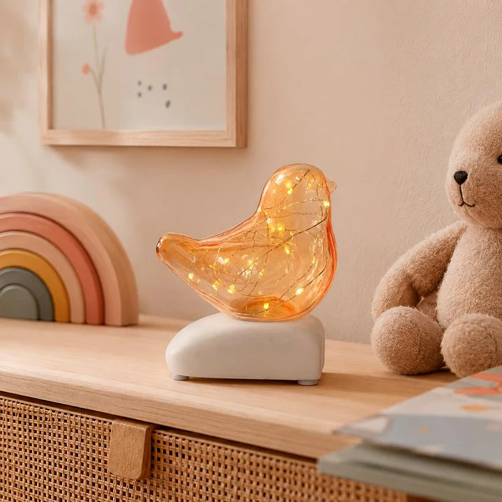 Figura Pájaro Decorativo Led Mediano 1