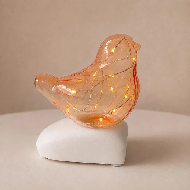 Figura Pájaro Decorativo Led Mediano 2