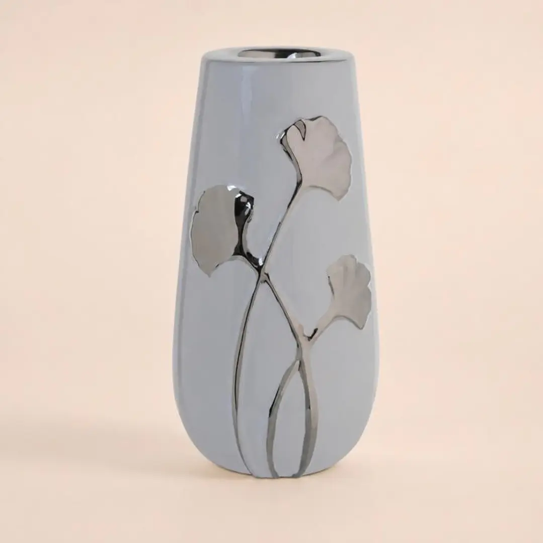 Portavela Gingko Silver Grande 3