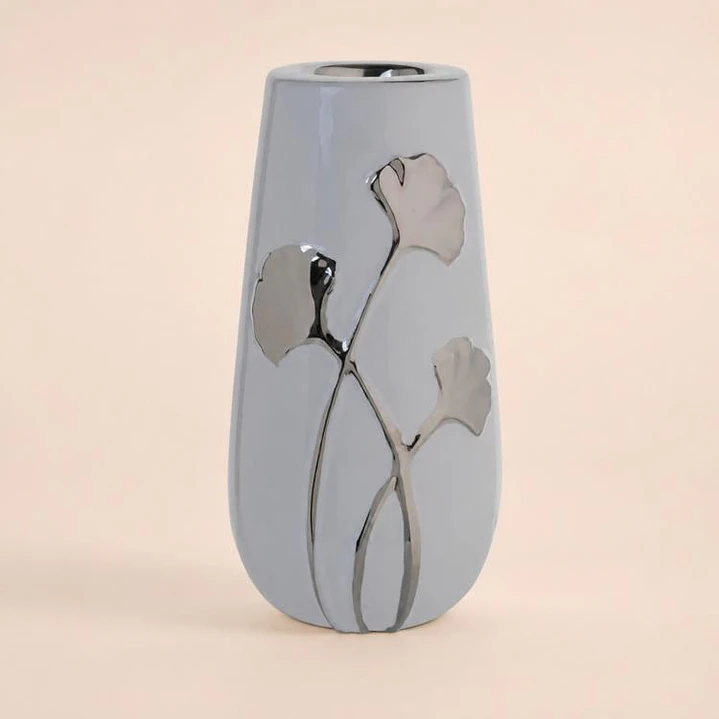 Portavela Gingko Silver Grande 3