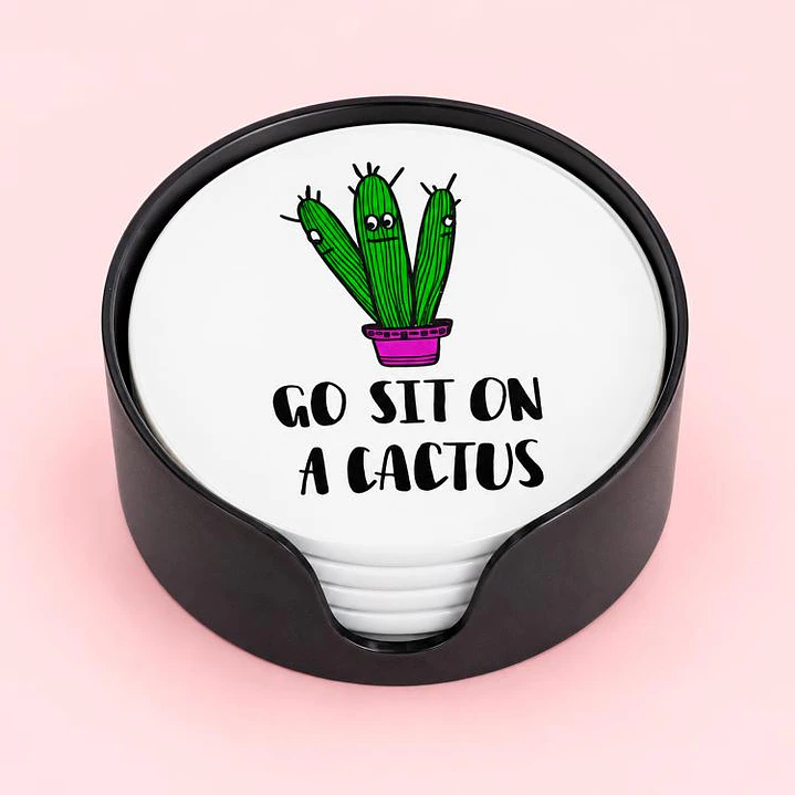 Set de Posavasos Cactus 7 Piezas 4