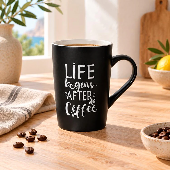 Tazón Life Begins After Coffee 1