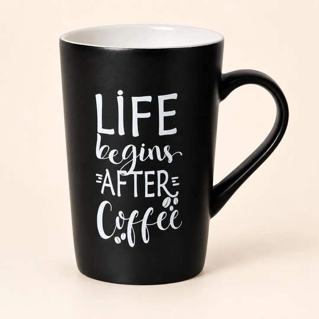 Tazón Life Begins After Coffee 4
