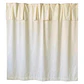 Juego Cortina Broderie para Baño 6 Piezas Beige - Miniatura 5