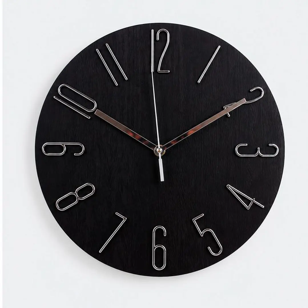 Reloj Brooklyn Negro 6