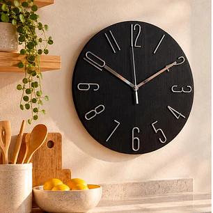 Reloj Brooklyn Negro
