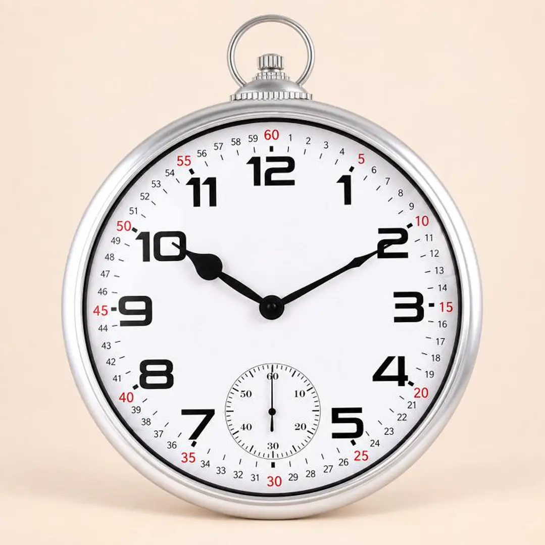 Reloj Mural Gallen Silver 5