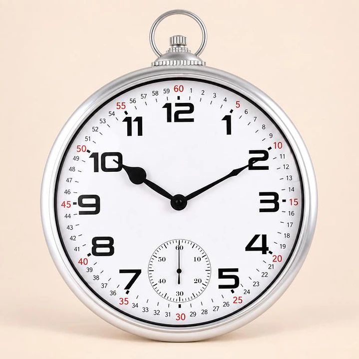 Reloj Mural Gallen Silver 5