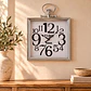 Reloj Mural Basilea Silver  - Miniatura 1