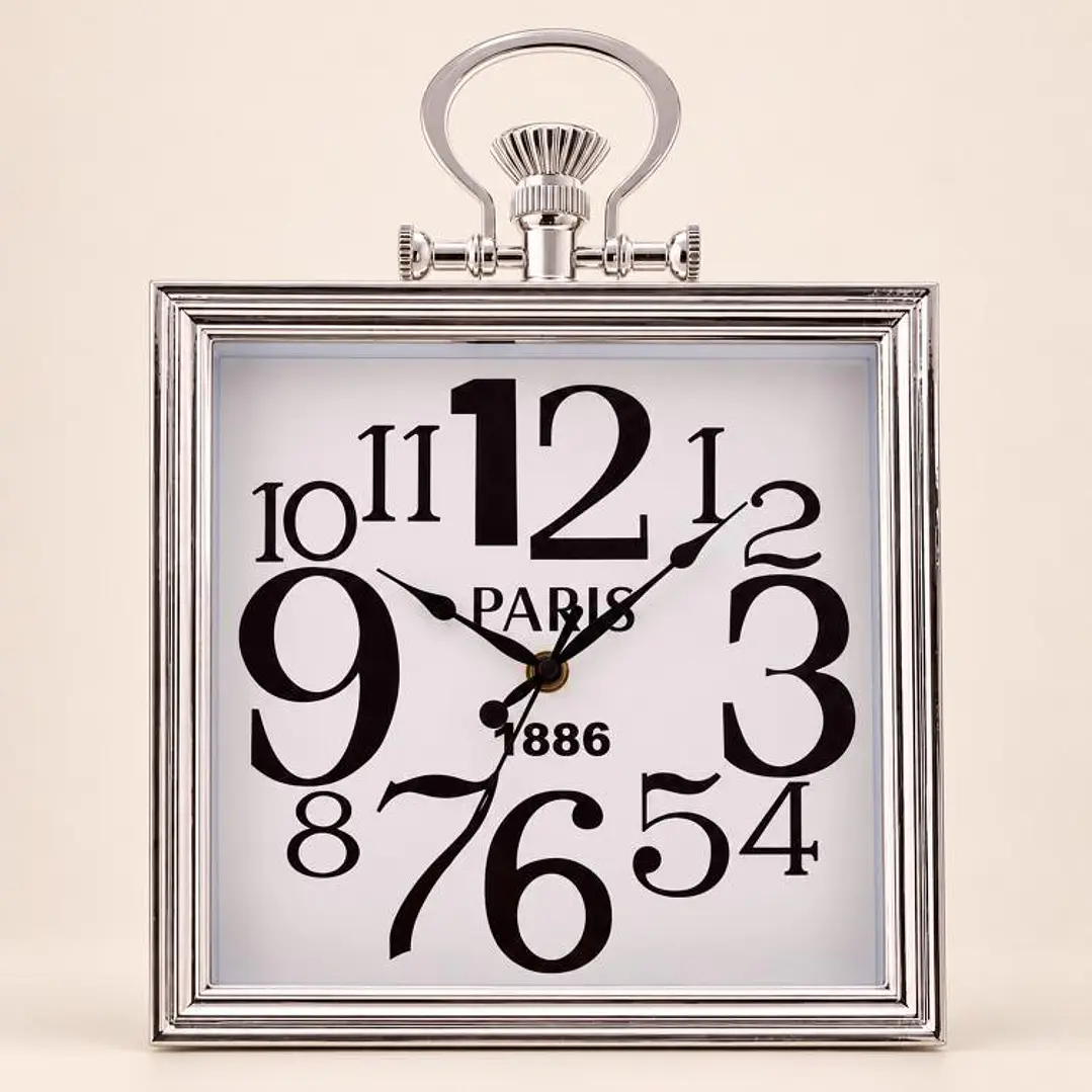 Reloj Mural Basilea Silver  5