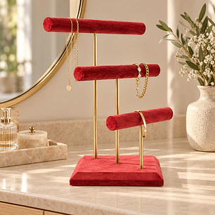 Joyero Velvet Triple
