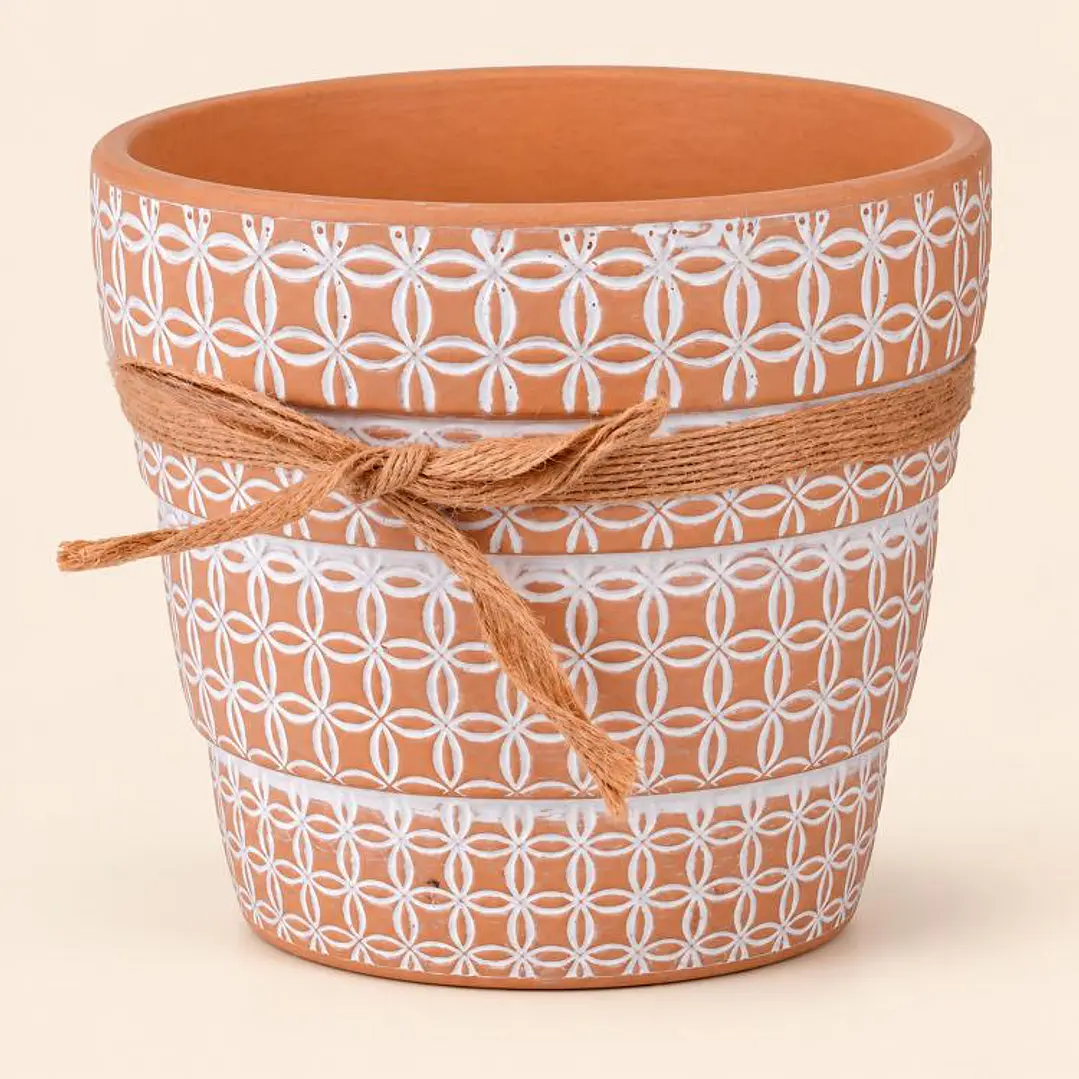 Macetero Cuadrille Terracota 5